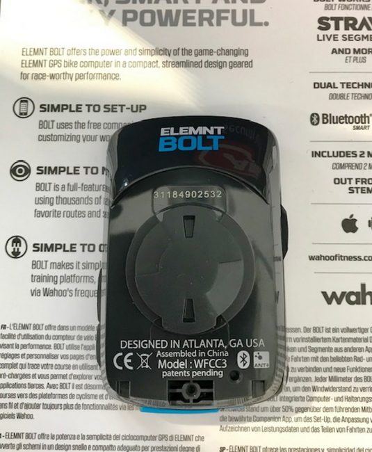 element wahoo bolt